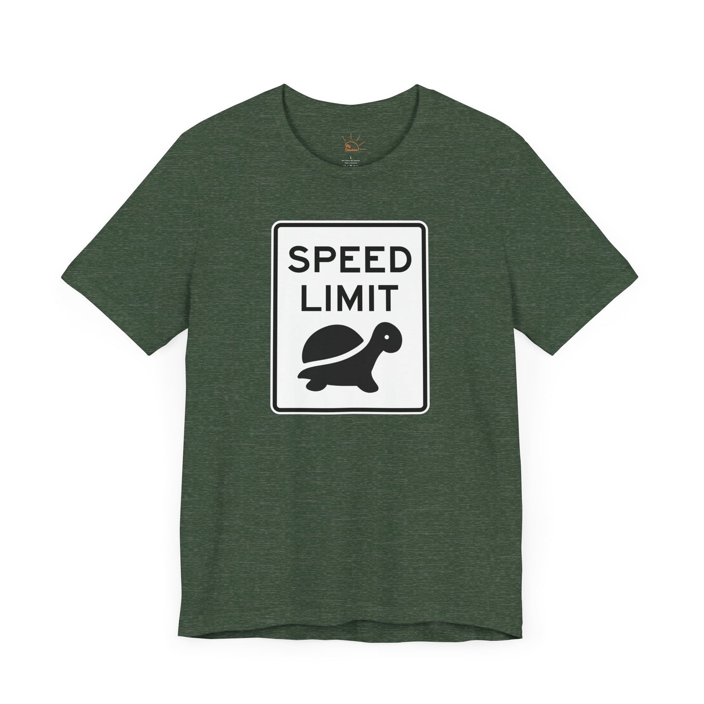 SPEED LIMIT TURTLE ADULTS T-SHIRT